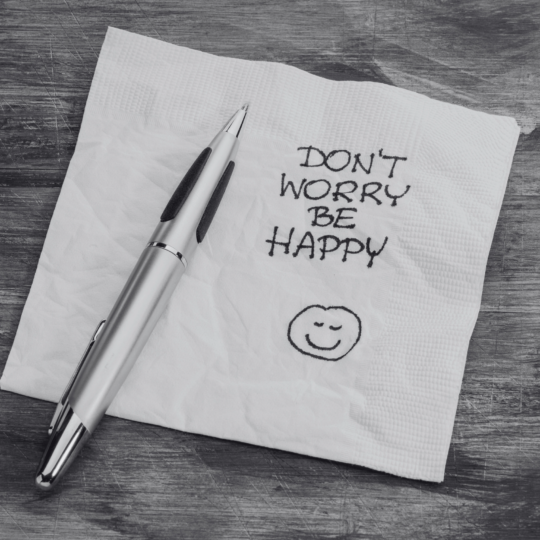 be happy